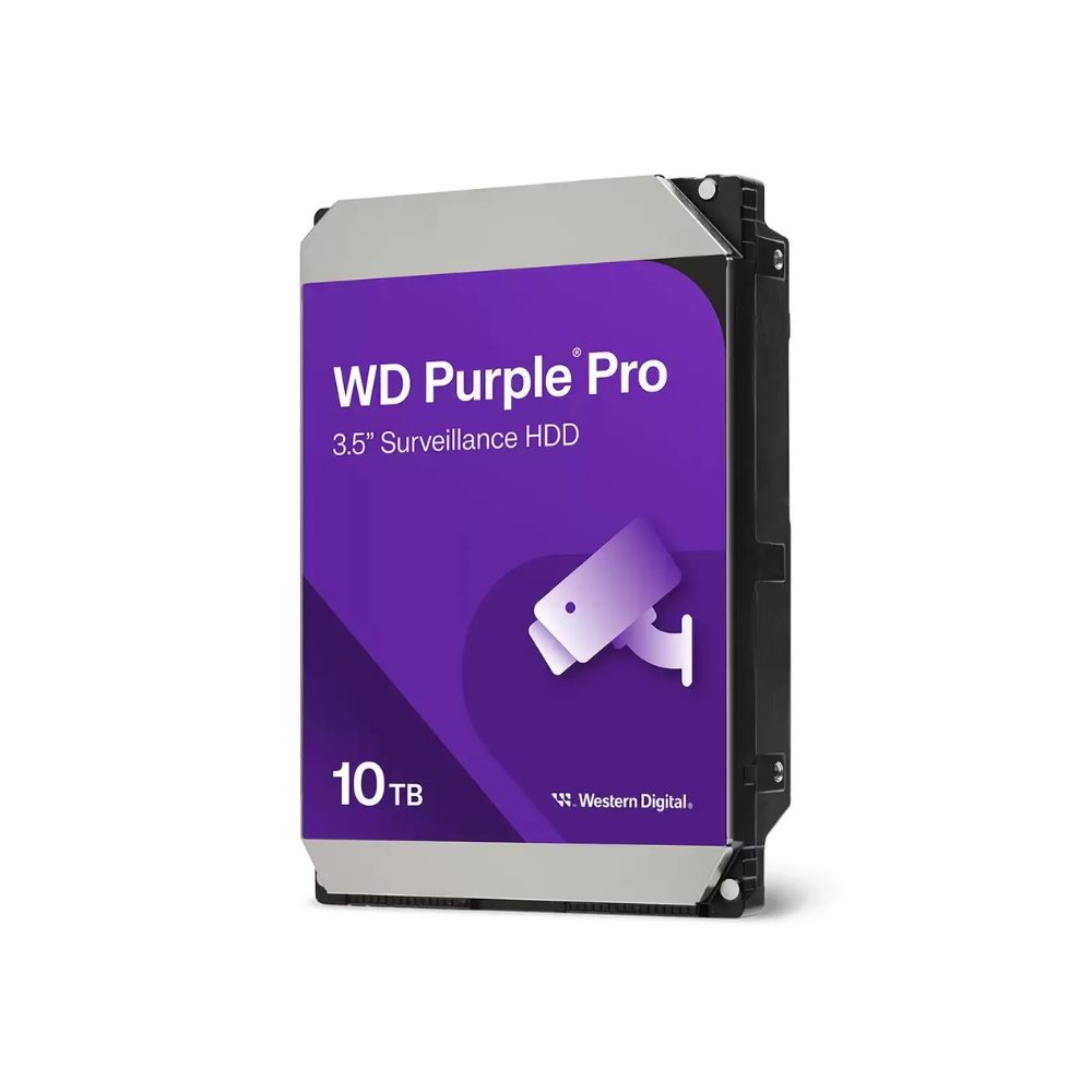 Купить Жесткий диск для видеонаблюдения HDD 10Tb WD Purple Pro SATA3 512Mb 7200 3,5" WD102PURP в Алматы