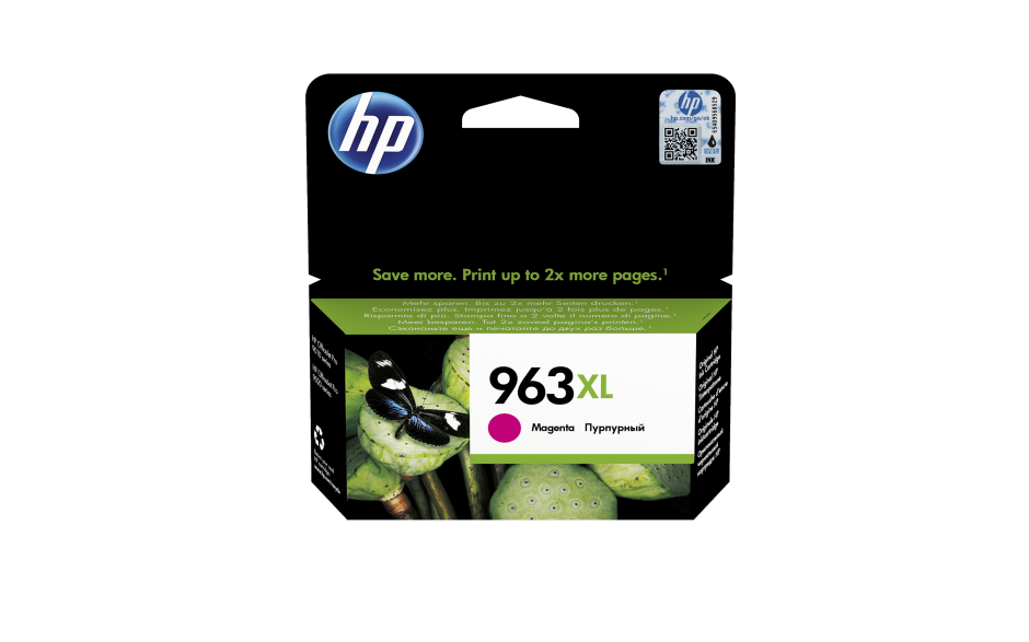 Купить 963XL High Yield Magenta Original Ink Cartridge for OJ 9013/9023/9010/9020, up to 1600 pages в Алматы