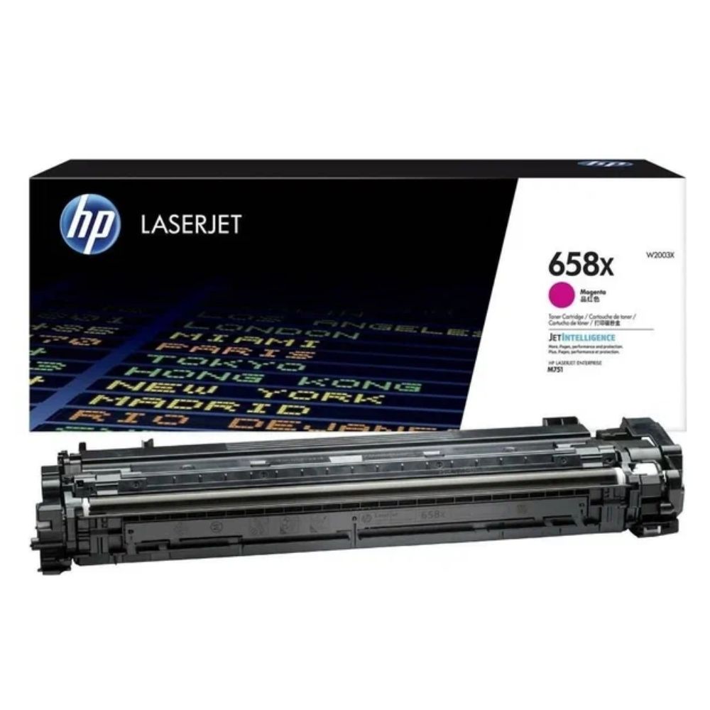 Купить HP 658X Magenta LaserJet Toner Cartridge для Color M751&nbsp;W2003X в Алматы