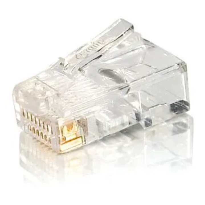 Купить Connector RJ-45 8P8C CAT5e (цена за пакет 100 штук) в Алматы