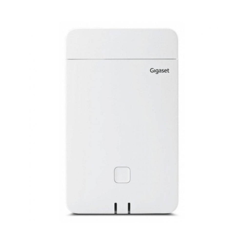 Купить Gigaset N670 IP PRO, базовая станция, синглсота DECT, Мини-мультисота DECT (до 3 бс), до 20 трубок, POE в Алматы