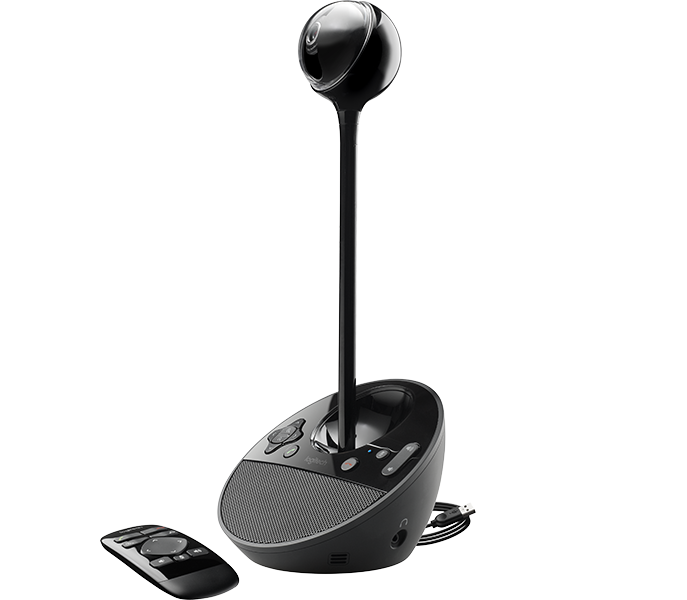 Купить Веб-камера для видеоконференций Logitech BCC950, конструкция *всё-в-одном* для установки на столе: камера, устройство громкой связи, пульт ДУ в Алматы
