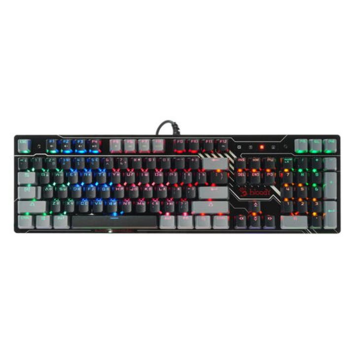 Купить Клавиатура игровая Bloody B808N <FRGB-LED, USB, мех клавиатура переключателями> в Алматы