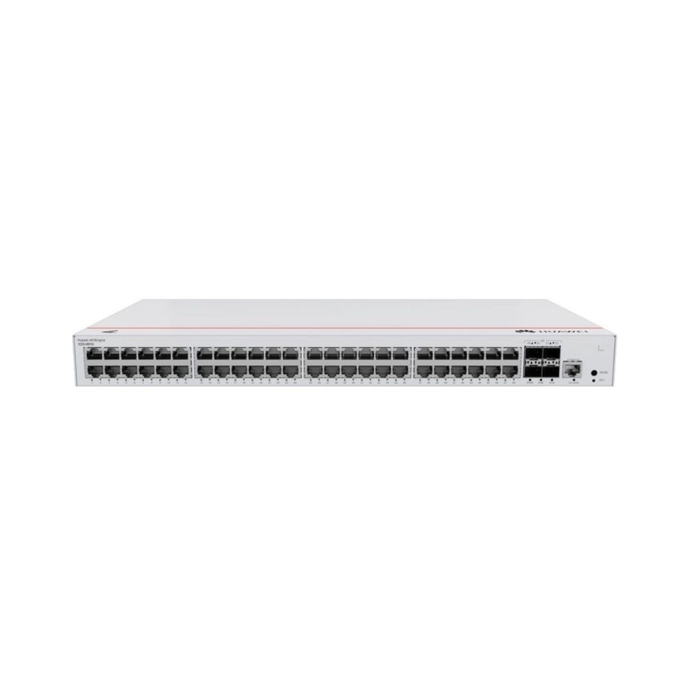 Купить Коммутатор Huawei S220-48P4S (L2, 48*10/100/1000BASE-T ports 380W PoE+, 4*GE SFP ports, AC power) в Алматы