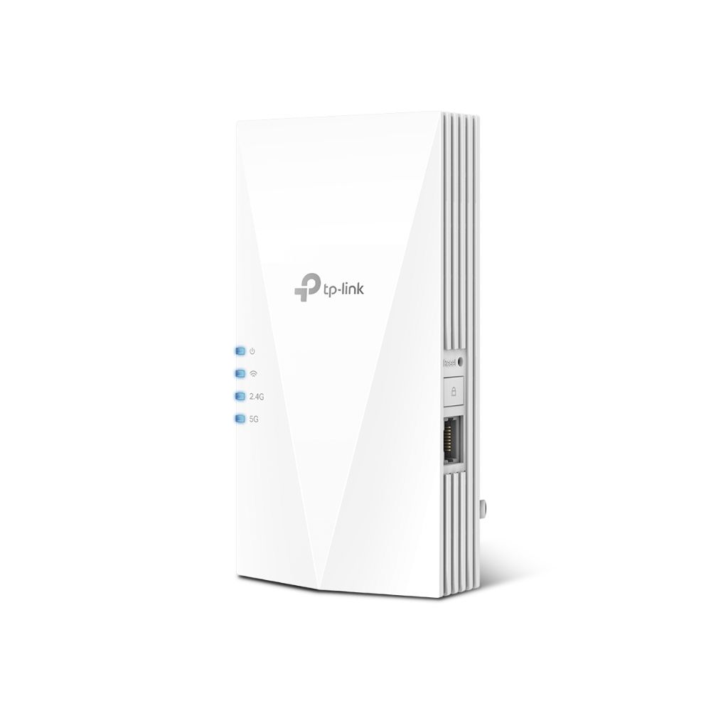 Купить Повторитель беспроводной AX3000 Tp-Link RE700X <Wi-Fi 6 AX3000 усилитель Wi-Fi сигнала с поддержкой OneMesh&trade;, GbE LAN порт, 574 Mbps 2,4 GHz + 2402 Mbps 5 GHz, 802.11b/g/n/ac, OFDMA, MU-MIMO, Beamforming, 2 встроенные антенны> в Алматы