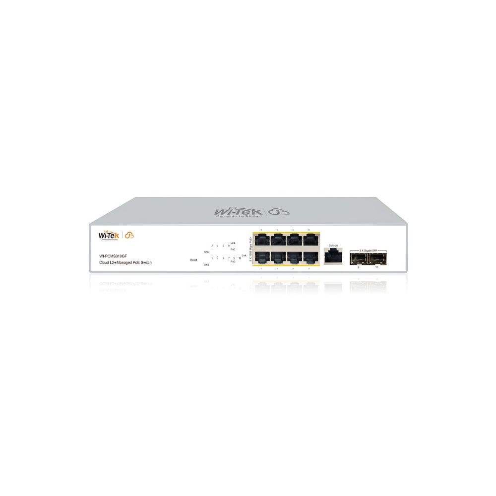 Купить Коммутатор L2 PoE, бюджет 150Вт, порты 8GE PoE,2SFP, Cloud, в Алматы