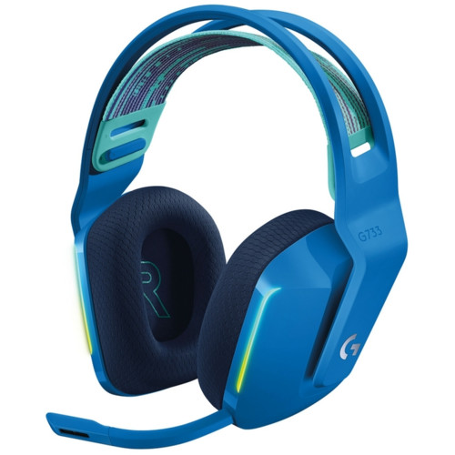 Купить Гарнитура беспроводная игровая Logitech G733 LIGHTSPEED Wireless RGB Gaming Headset - BLUE - 2.4GHZ - N/A - EMEA в Алматы