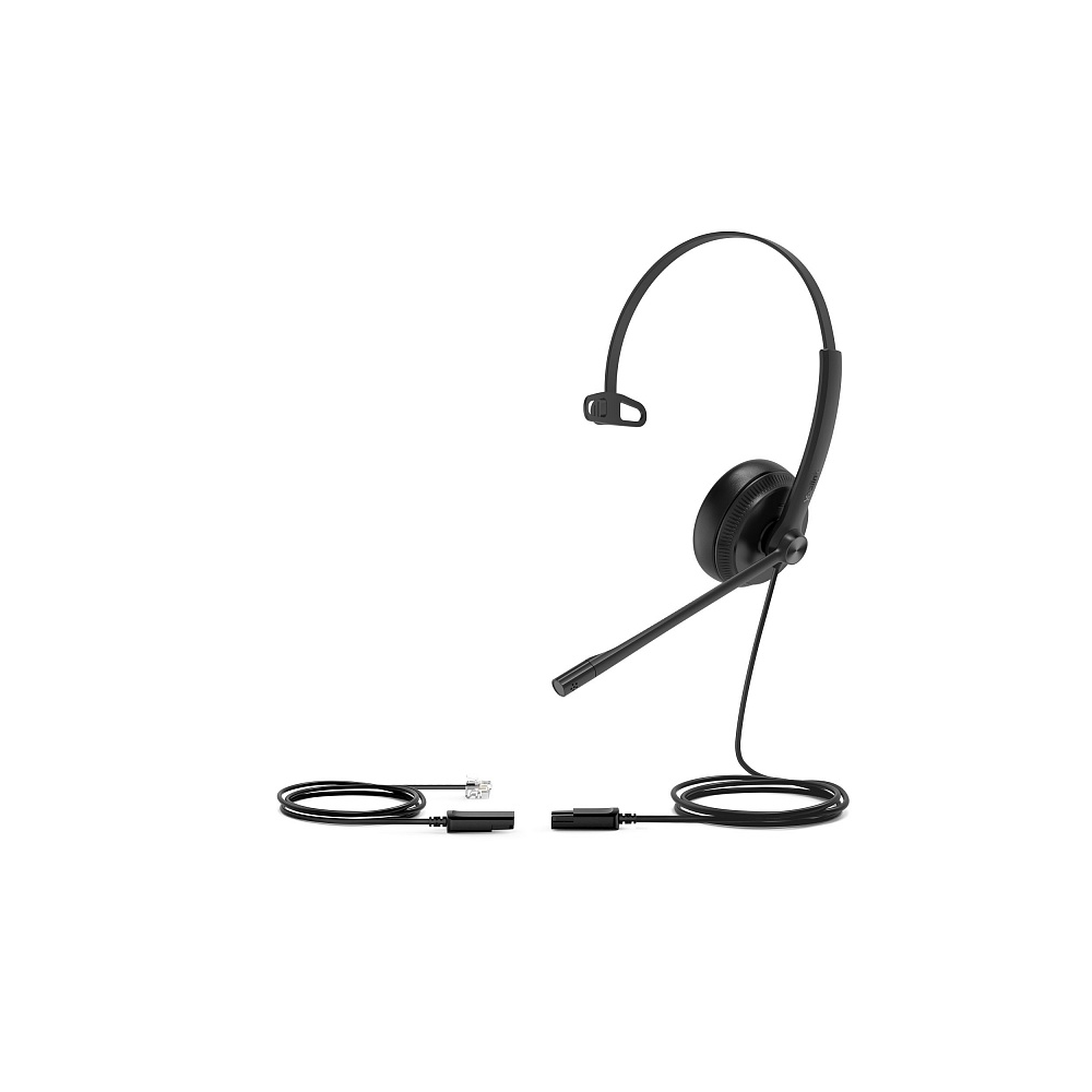 Купить Yealink YHS34 Mono Моно, Проводная, HD звук, QD, RJ9 в Алматы