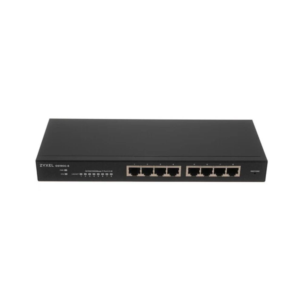 Купить Коммутатор Zyxel GS1900-8 GS1900-8-EU0102F (1000 Base-T (1000 мбит/с)) в Алматы