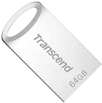 Купить Transcend  TS64GJF710S, USB Flash Drive 64GB **Silver** USB3.0 в Алматы