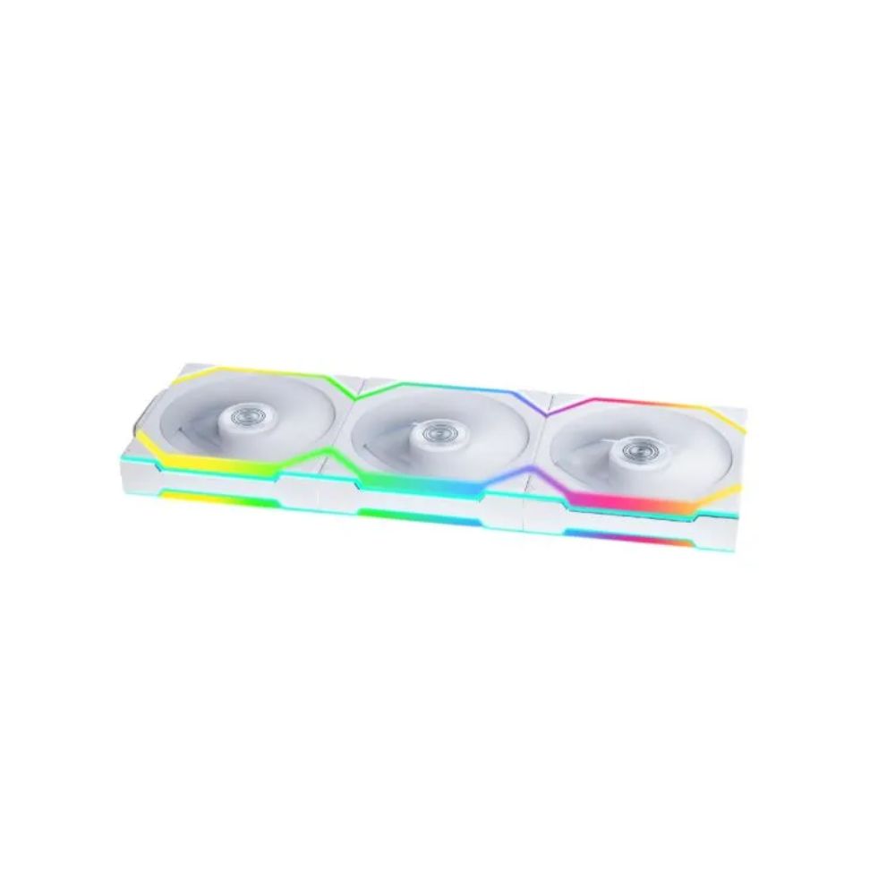 Купить Вентилятор для корпуса Lian Li UNI FAN SL WIRELESS 120 3x120mm with controller White G99.12SL1W3W.00 в Алматы
