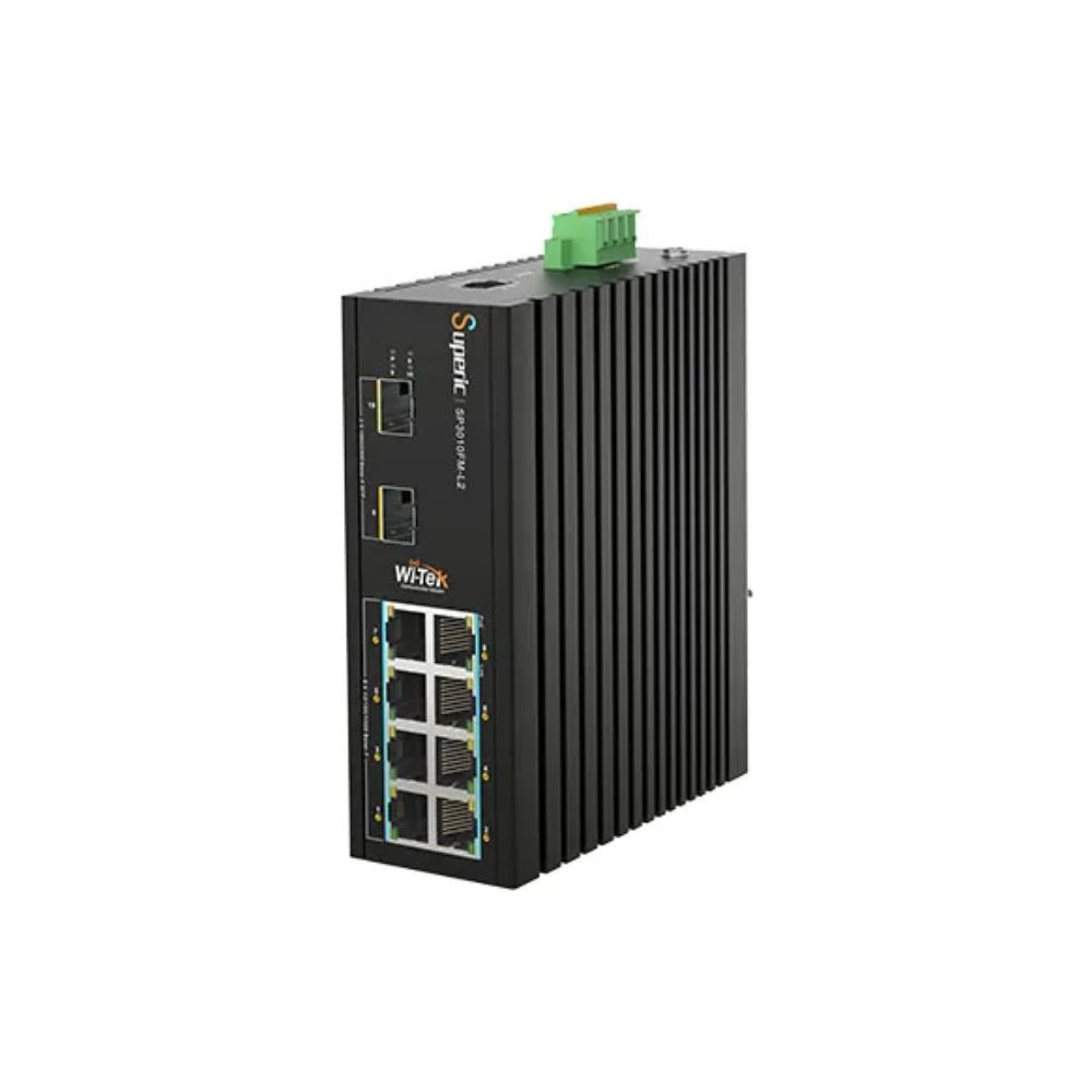 Купить Промышленный настраиваемый сетевой коммутатор, 8GE POE, 2SFP, 240W в Алматы