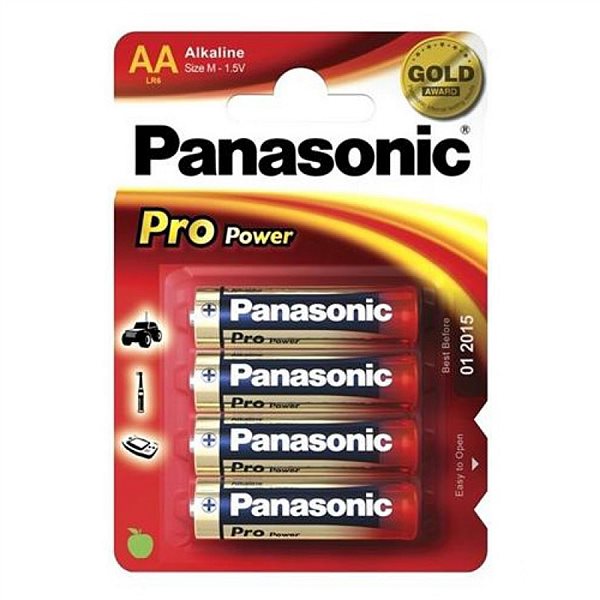Купить Батарейка щелочная PANASONIC Pro Power AA/4B /  в Алматы