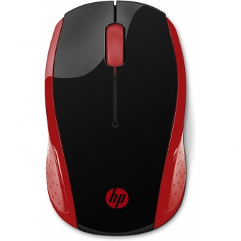 Купить Оптическая беспроводная мышь HP 2HU82AA, 200 Empress Red, 1000 dpi, USB, 2.4 ГГц, красный в Алматы