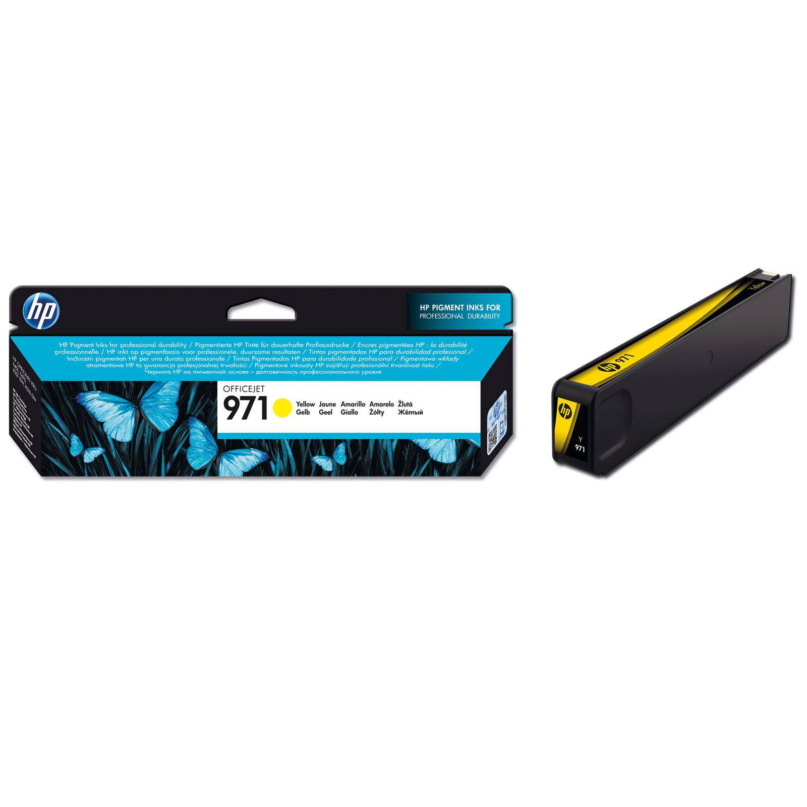 Купить Картридж струйный HP 971 Officejet CN624AE yellow в Алматы