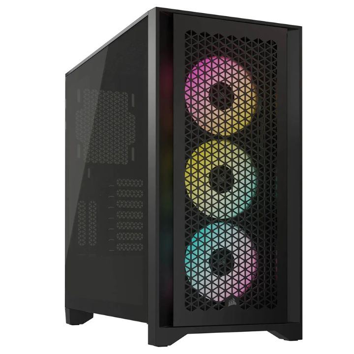 Купить Корпус Corsair iCUE 4000D RGB Airflow&nbsp;черный&nbsp;(CC-9011240-WW) в Алматы