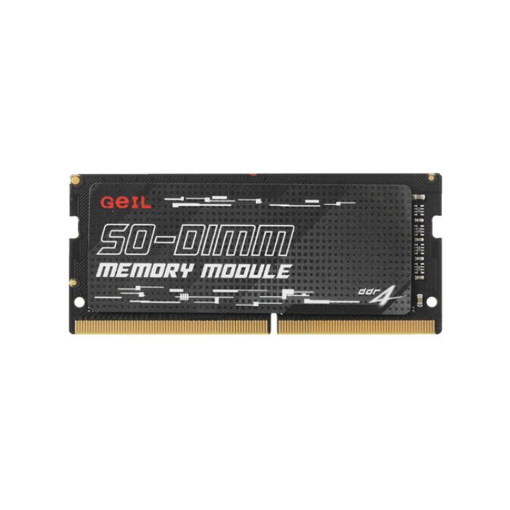 Купить Оперативная память для ноутбука  8GB DDR4 3200MHz GEIL PC4-25600 SO-DIMM 22-22-22-52 GS48GB3200C22SC в Алматы