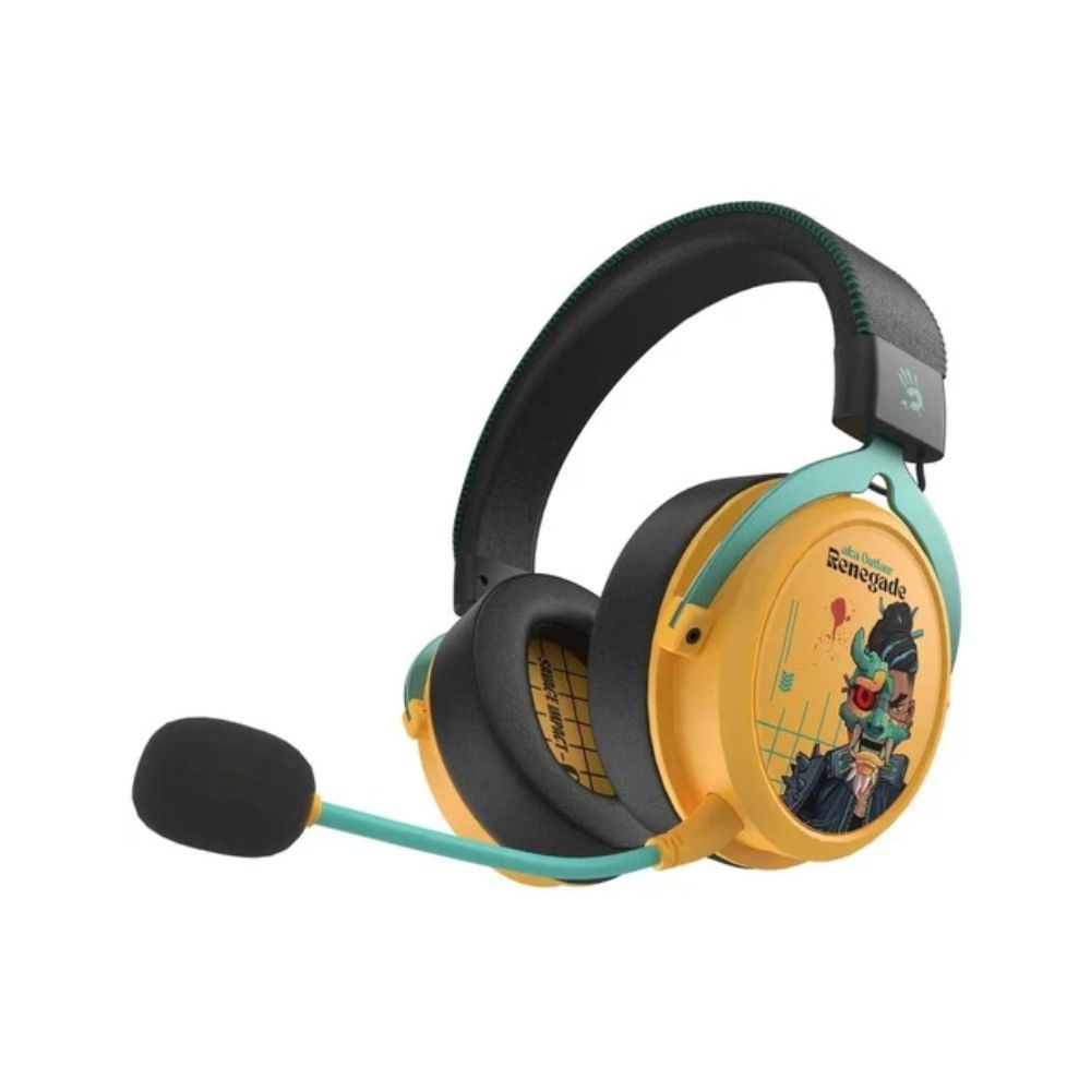 Купить Наушники+микрофон игровые Bloody M595 Renegade Yellow Sunset SAVAGE в Алматы