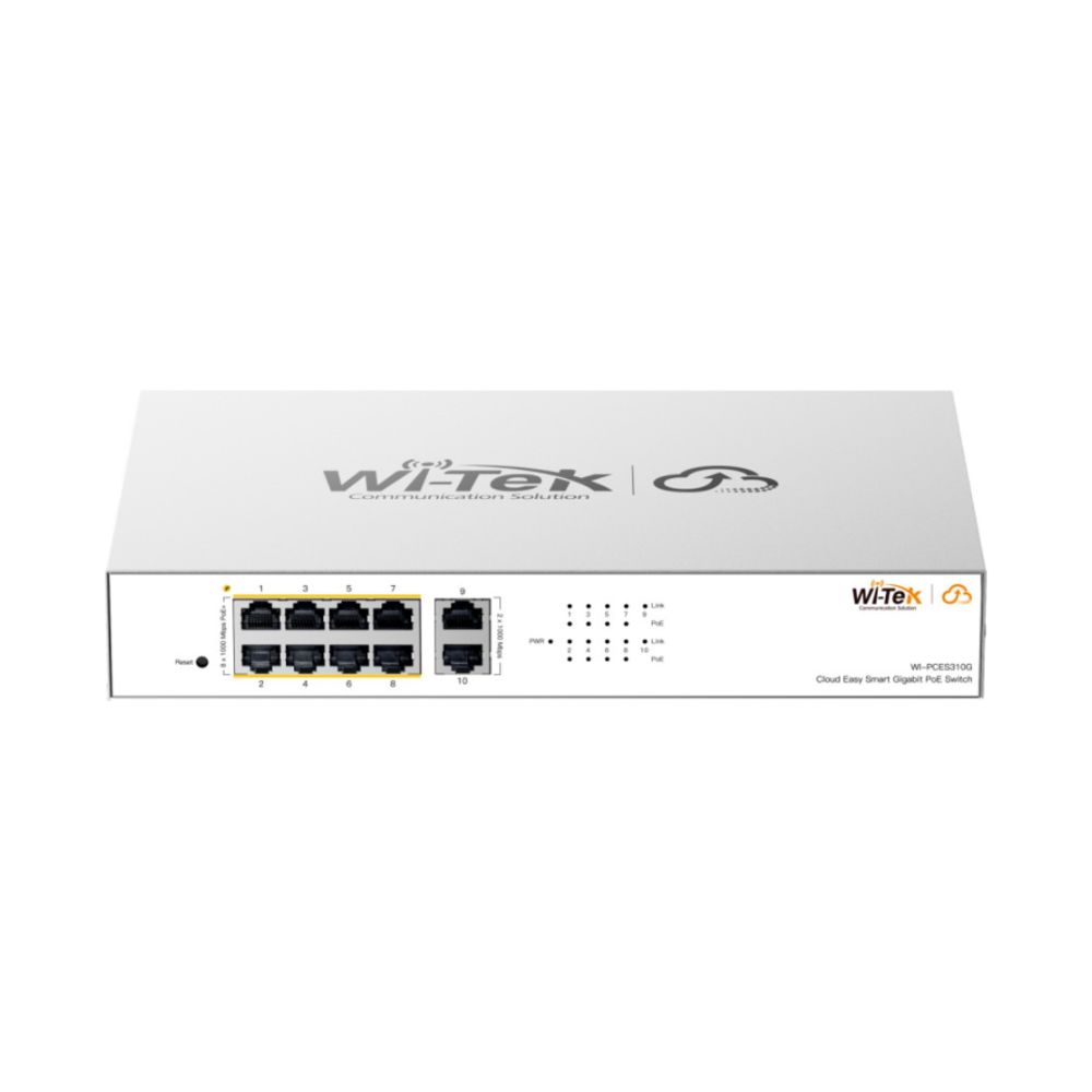 Купить Коммутатор WI-PCES310G управляемый PoE 110Вт, порты 8 PoE GE + 2 GE в Алматы