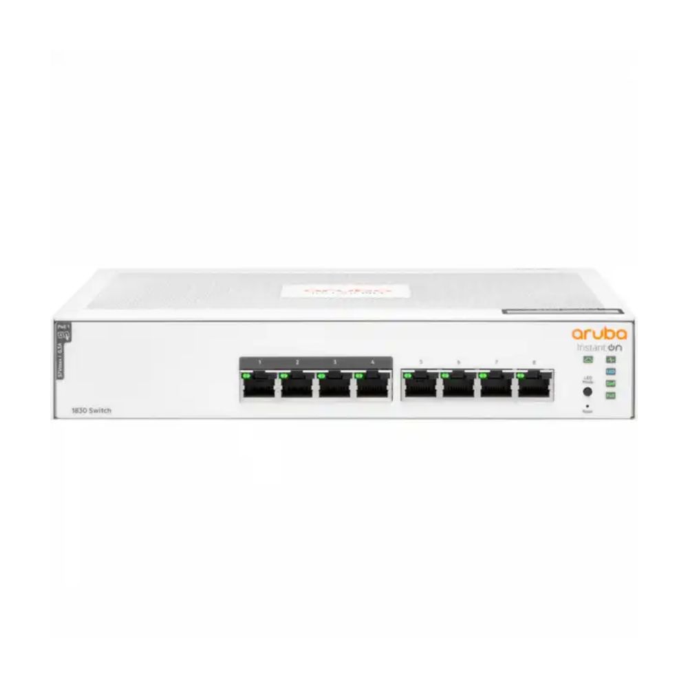Купить Коммутатор HP Enterprise Aruba Instant On 1830 8G 4p Class4 PoE 65W Switch (JL811A#ABB) в Алматы