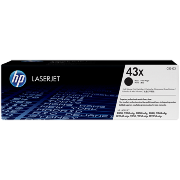Купить Картридж лазерный HP C8543X, Черный, На 30000 страниц (5% заполнение) для HP LaserJet 9000/n/dn/mfp в Алматы