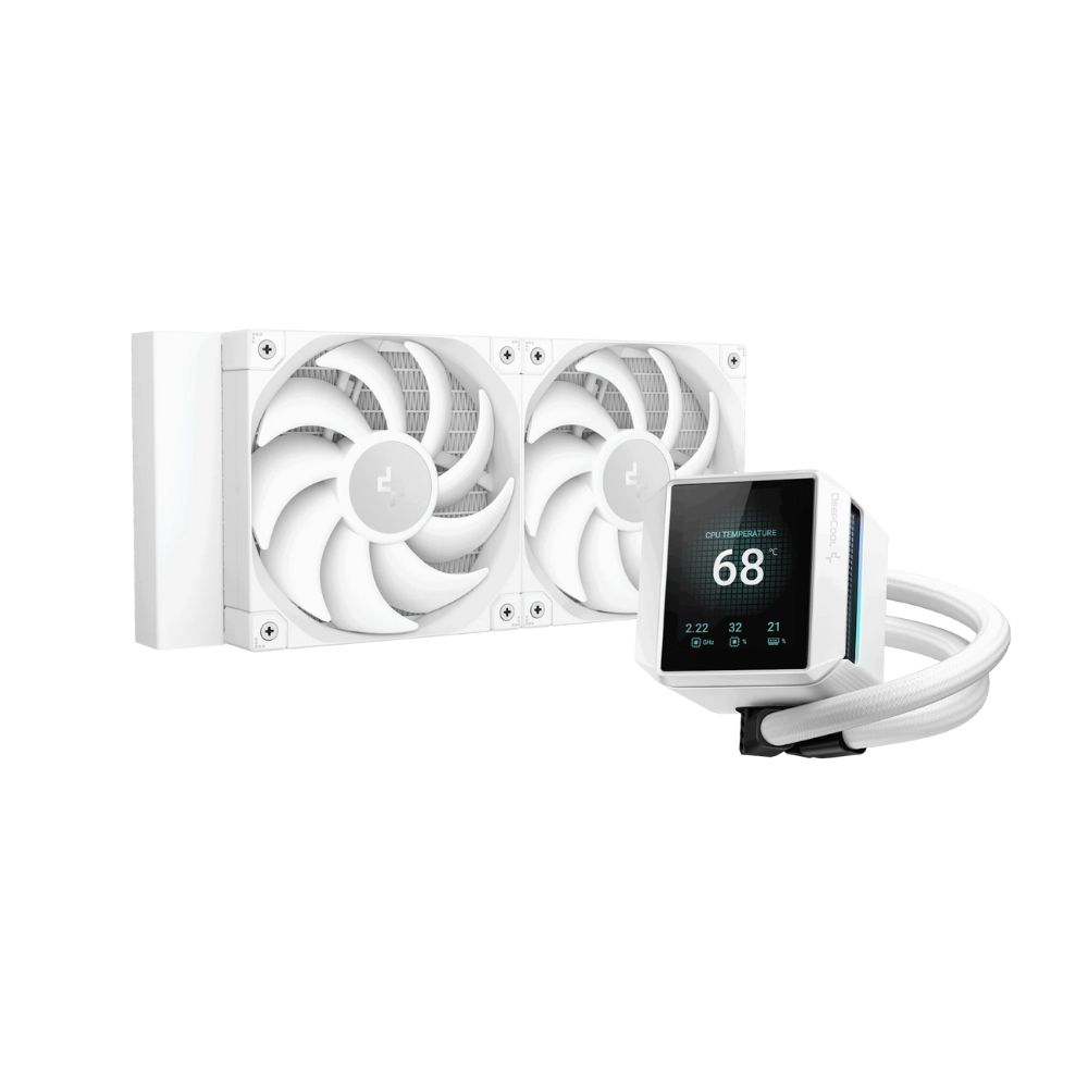 Купить Кулер с водяным охлаждением Deepcool MYSTIQUE 240 WH в Алматы