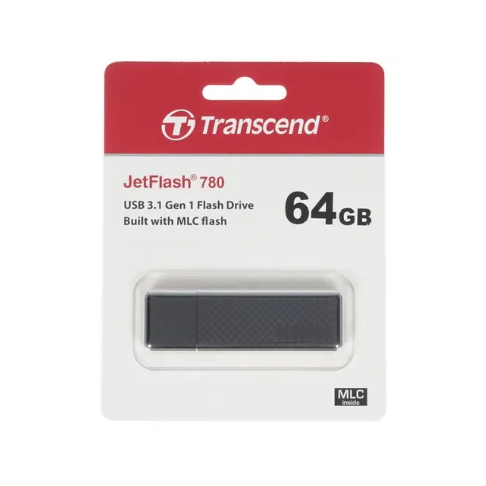 Купить USB Флеш 64GB 3.0 Transcend TS64GJF780 черный в Алматы