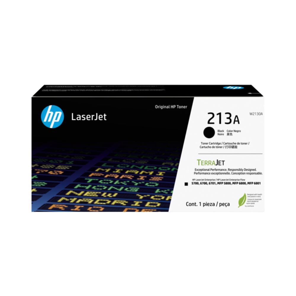 Купить HP 213A Black Original LaserJet Toner Cartridge для Enterprise SFP 5700, 6700, MFP 5800, 6800 в Алматы