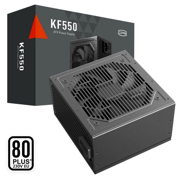 Купить Блок питания PCCooler P3-F550-W1H, 550W, Non Modular, 80+ White, Fan 120mm в Алматы