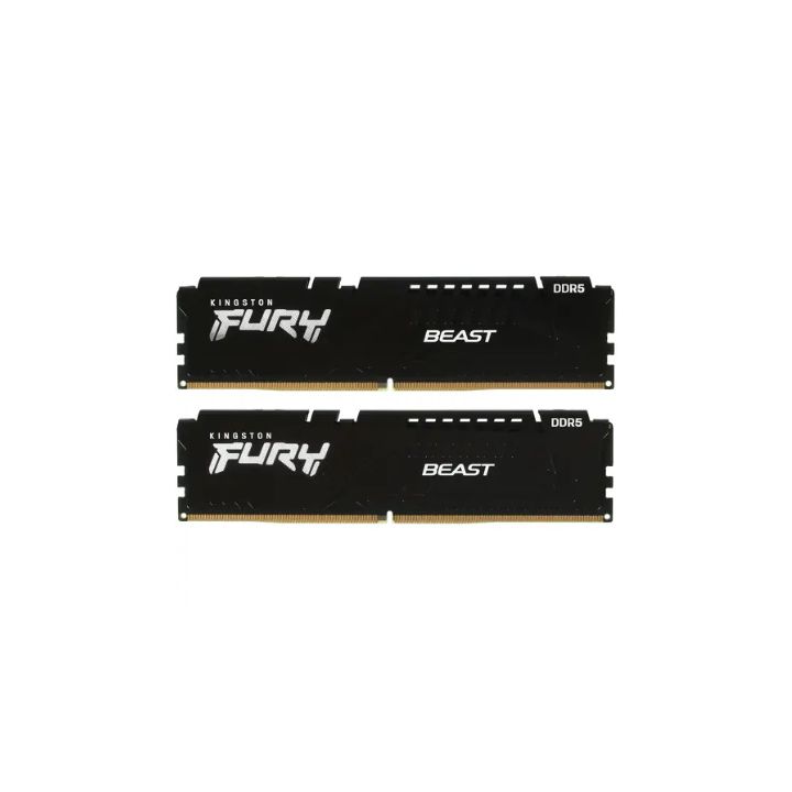 Купить KINGSTON DRAM 32GB 5200MHz DDR5 CL40 DIMM (Kit of 2) FURY Beast Black EAN: 740617324358 в Алматы