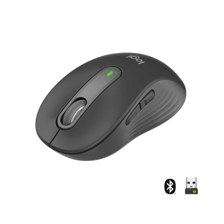 Купить Мышь беспроводная Logitech Signature M650 Wireless Mouse - GRAPHITE BT N в Алматы