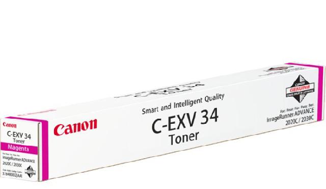 Купить Тонер Canon/CEXV34/M/IRAC20X0/Лазерный/пурпурный в Алматы