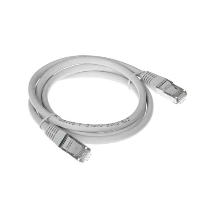 Купить Патч-корд Cablexpert PP6-1M, 1m, FTP 6e-Cat, серый в Алматы