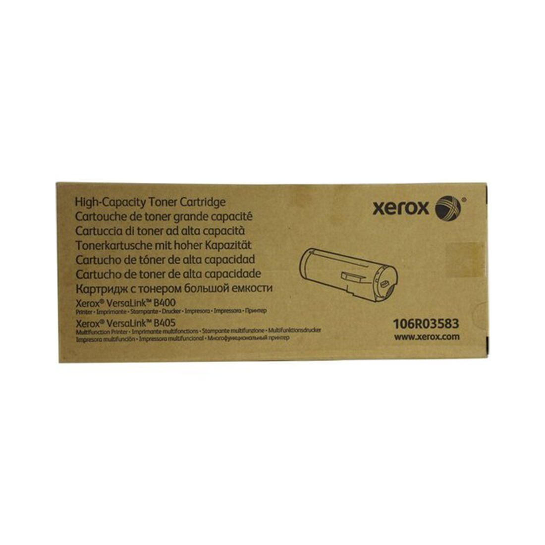 Купить Тонер-картридж повышенной емкости Xerox 106R03583 в Алматы