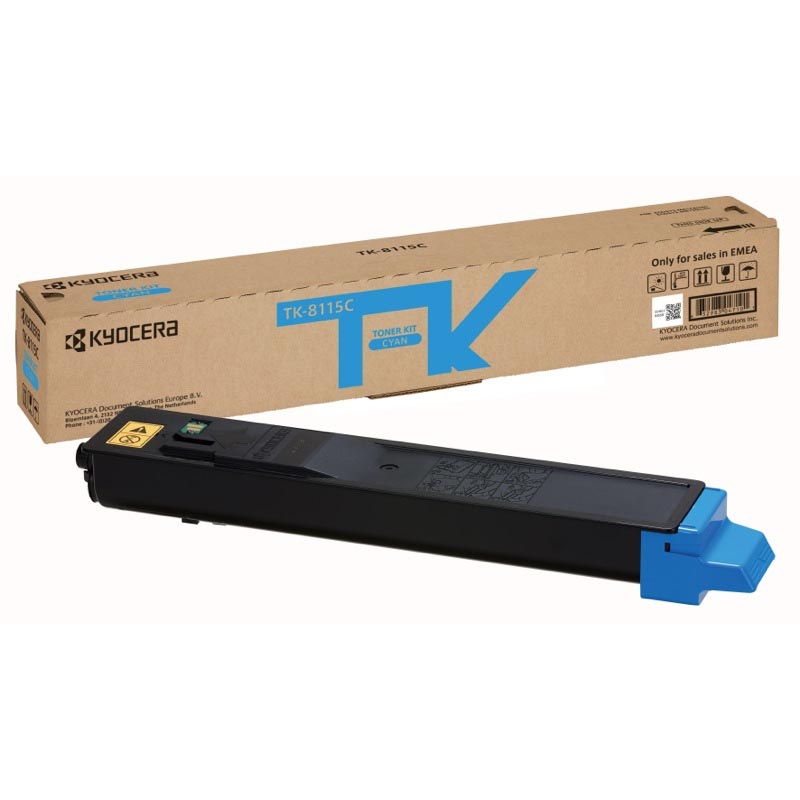 Купить Тонер-картридж TK-8115C 6 000 стр. Cyan для M8124cidn/M8130cidn в Алматы