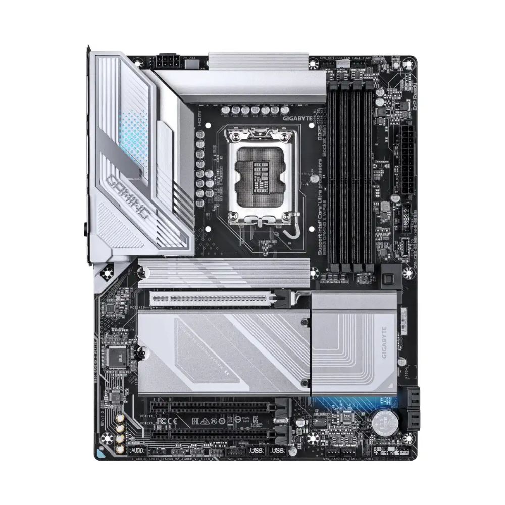 Купить Материнская плата GIGABYTE B860 GAMING X WIFI6E, LGA1851, 4xDDR5, PCIe5.0, HDMI+DP+USB4, 2xM.2, ATX в Алматы