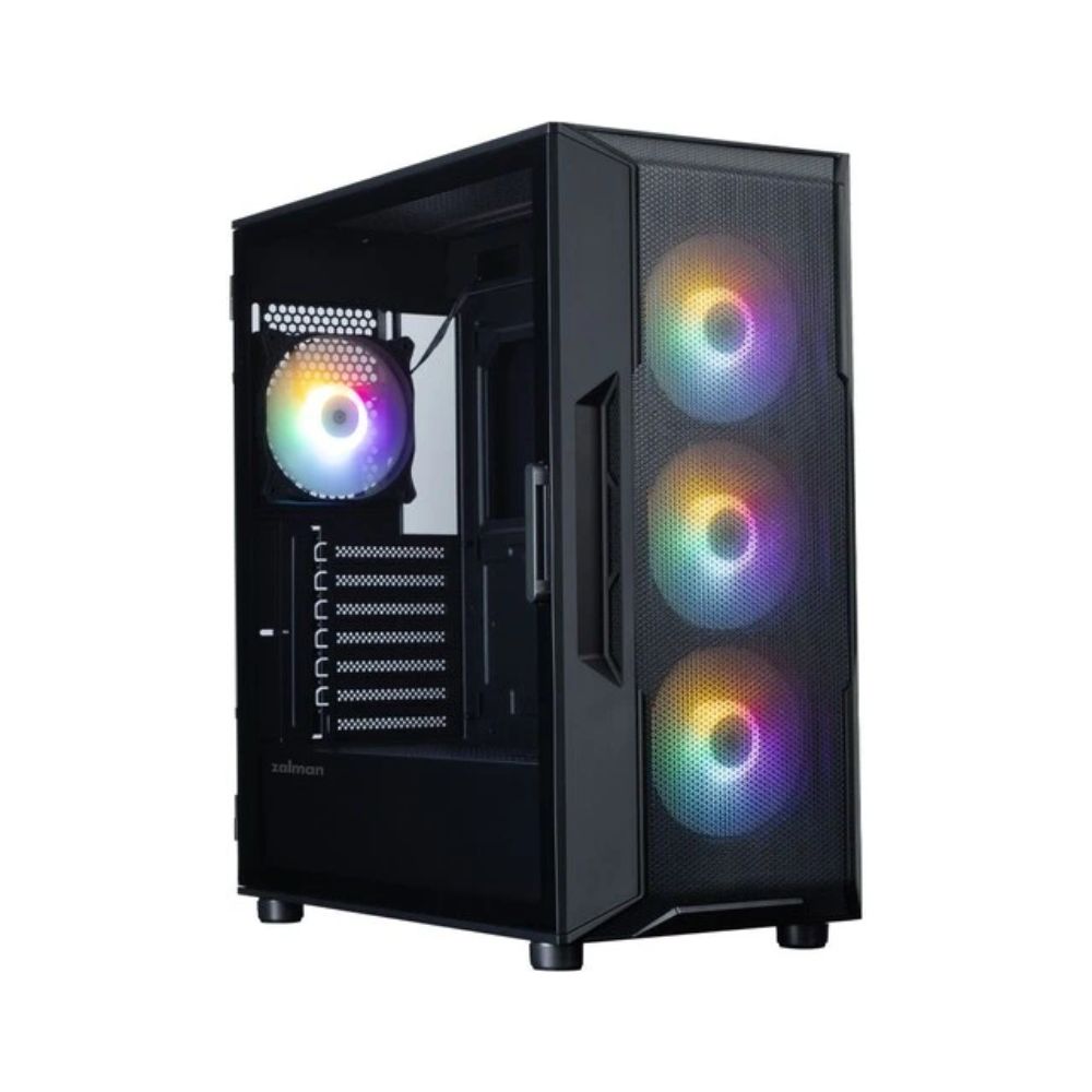 Купить Компьютерный корпус Zalman I3 Neo V2 без БП, чёрный в Алматы