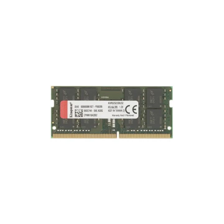 Купить KINGSTON 32GB 3200MHz DDR4 CL22 Non-ECC SODIMM Dual Rank EAN: 740617310924 в Алматы