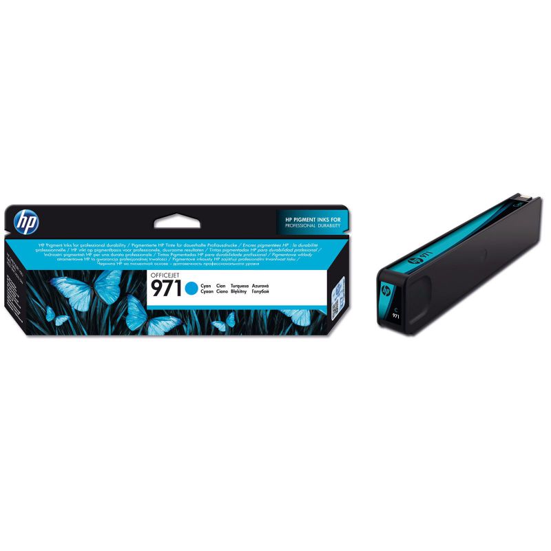 Купить Картридж струйный HP 971 Officejet CN622AE cyan в Алматы