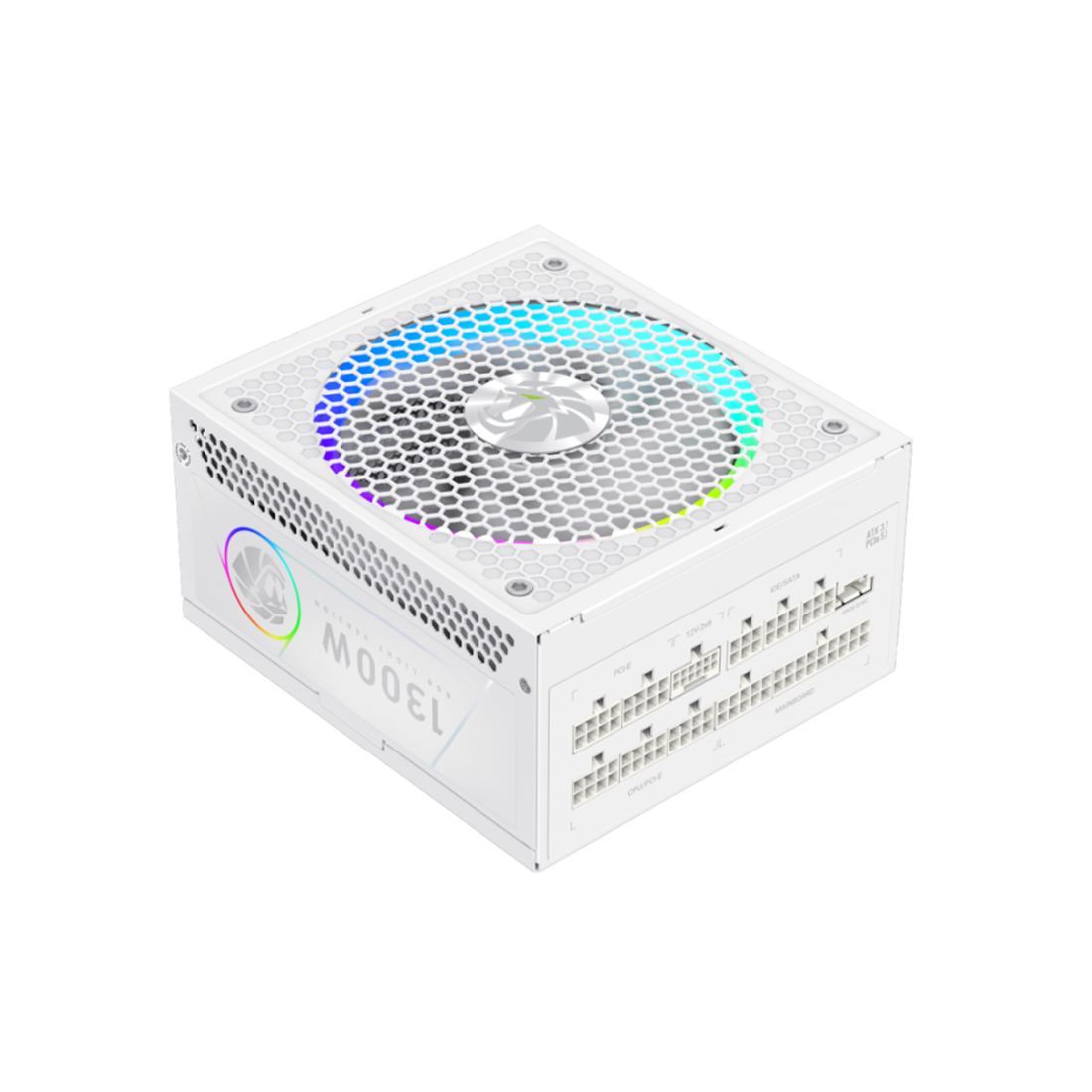 Купить Блок питания Gamemax RGB PRO 1300P WH Platinum в Алматы
