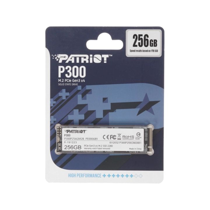 Купить Твердотельный накопитель SSD 256 Gb M.2 PCI-E Patriot P300 P300P256GM28 в Алматы