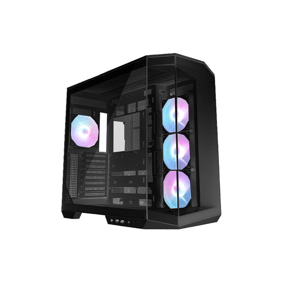 Купить Компьютерный корпус MSI MAG PANO 100R PZ  Back-connect: ATX  2x3.5"/2.5", 1xUSB-C Black в Алматы