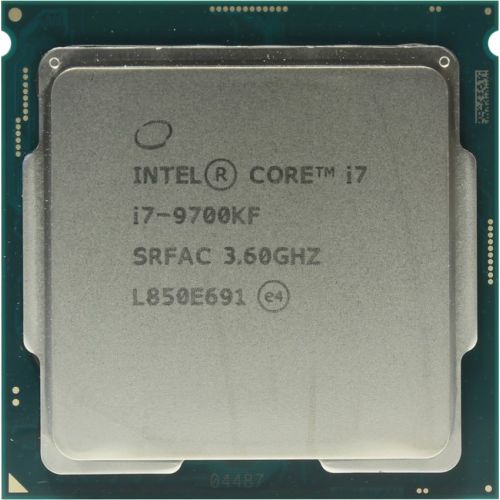 Купить CPU Intel Core i7 9700КF 3,6GHz (4,9GHz) 12Mb 8/8 Core Coffe Lake Tray 95W FCLGA1151 в Алматы