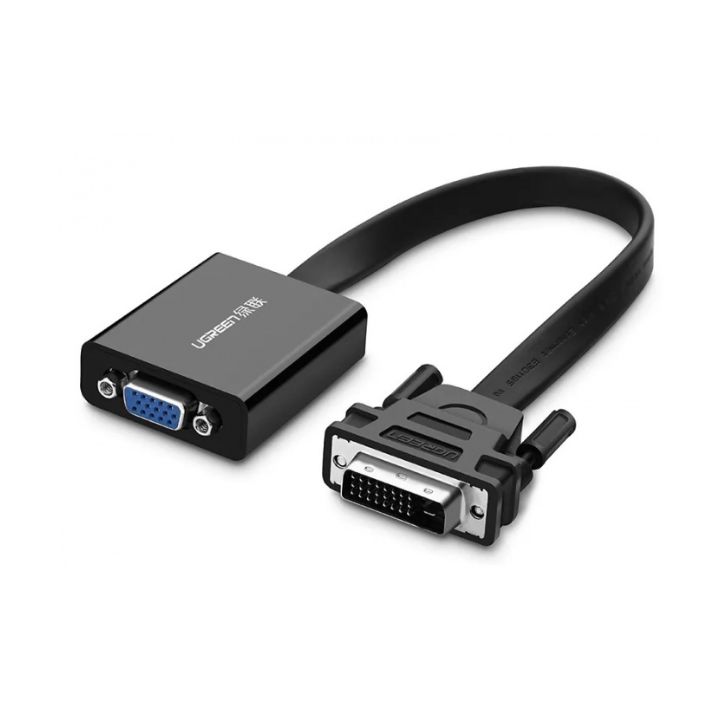 Купить Конвертер UGREEN MM108 DVI-D to VGA, 40259 в Алматы