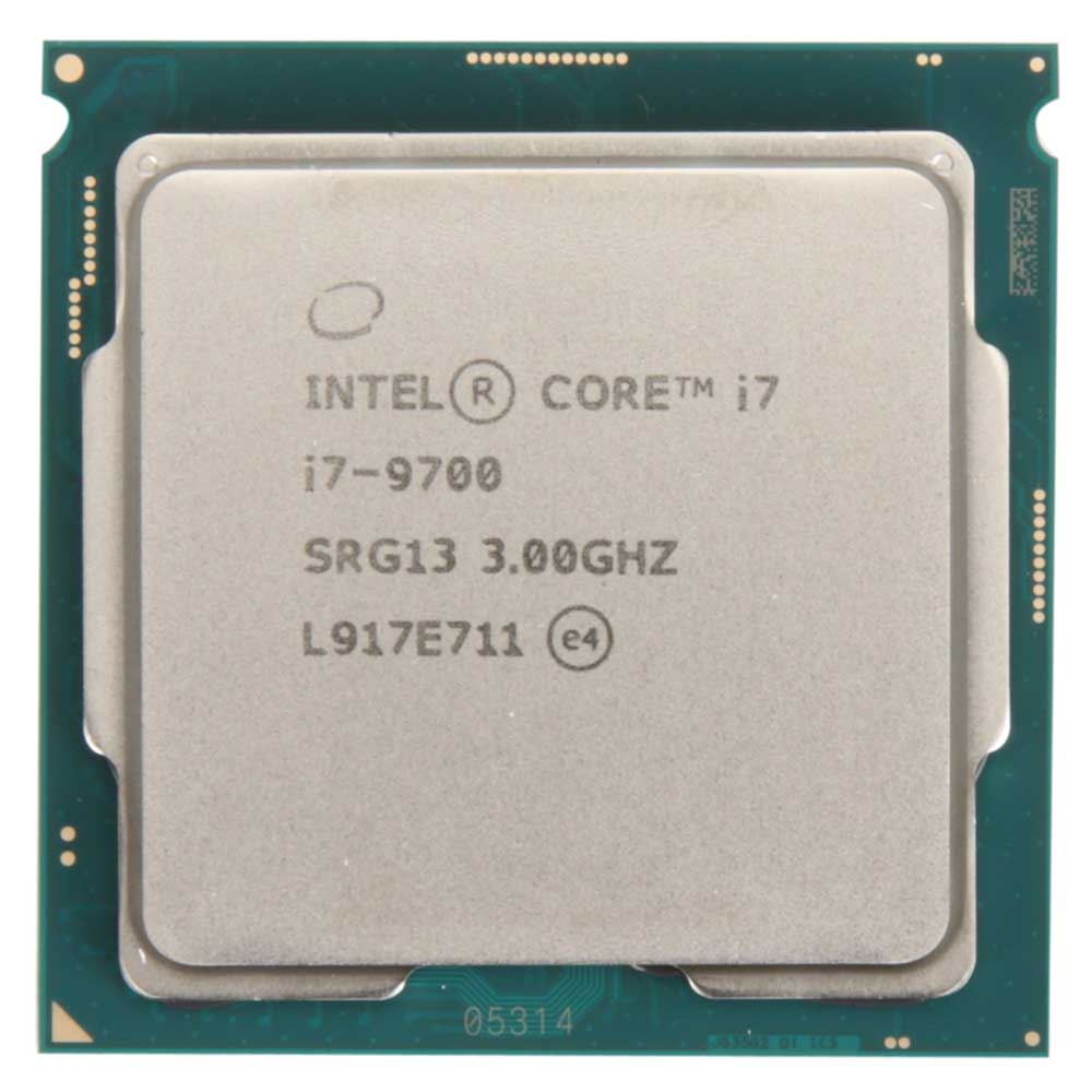 Купить CPU Intel Core i7 9700 3,0GHz (4,7GHz) 12Mb 8/8 Core Coffe Lake 65W FCLGA1151 OEM в Алматы