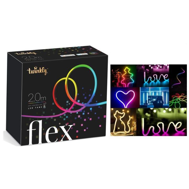 Купить Гирлянда Twinkly Smart LED  Flex RGB, lighted tube, IP20, 2m в Алматы