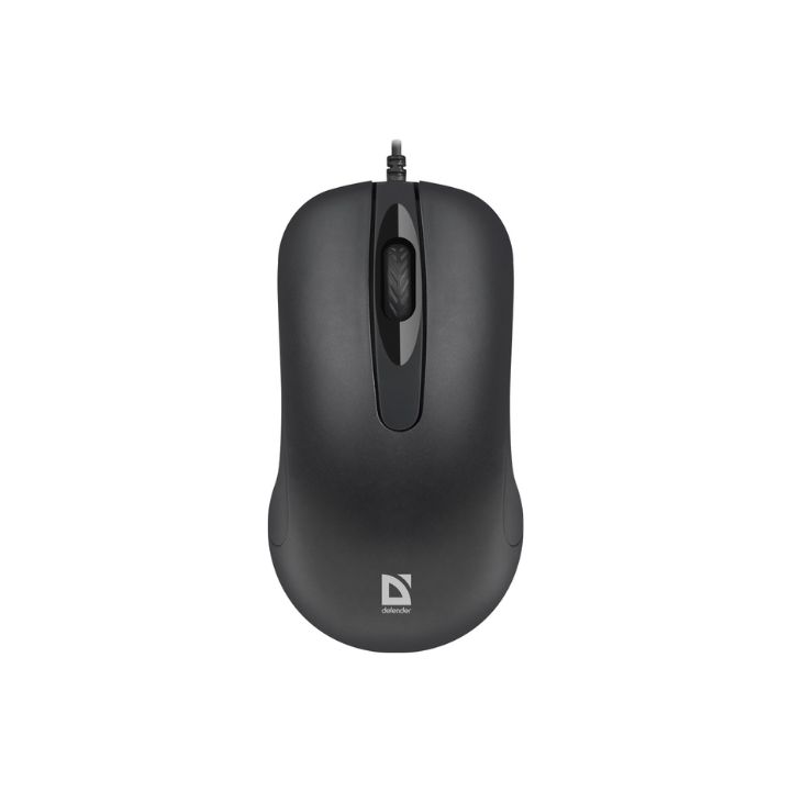 Купить Мышь проводная Defender Classic MB-230 (Черный), USB 4кн, 1кл-кн, 1000-1200 dpi в Алматы