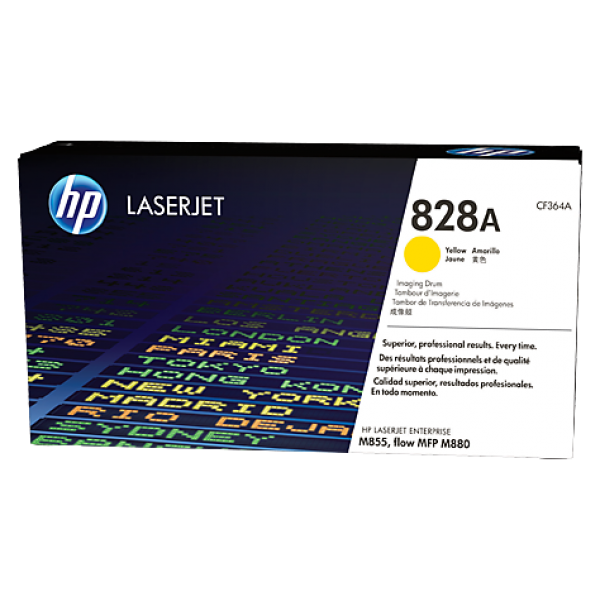Купить Картридж лазерный HP CF364A Dram, для принтеров HP ColorLaserJet M855XH series, желтый в Алматы
