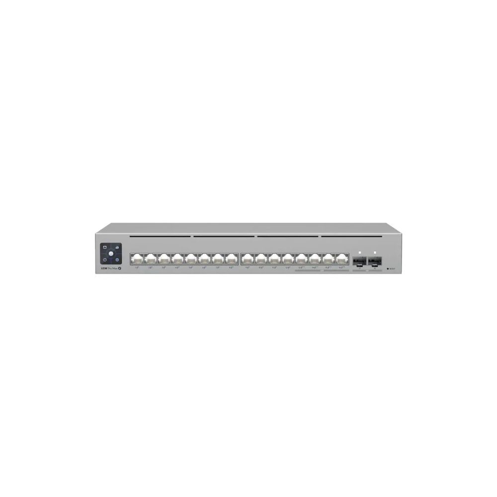 Купить UniFi Layer 3 Etherlighting switch with (12) GbE, (4) 2.5 GbE, and (2) 10G SFP+ ports в Алматы