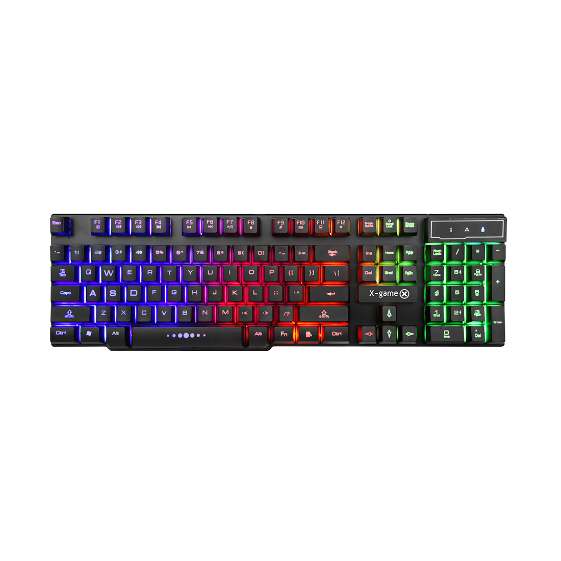 Купить Клавиатура X-Game XK-200UB Lat/Rus/Kaz черная LED (X-Game XK-200UB) в Алматы